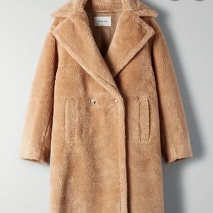 Babaton Townsend Teddy Coat Size M
